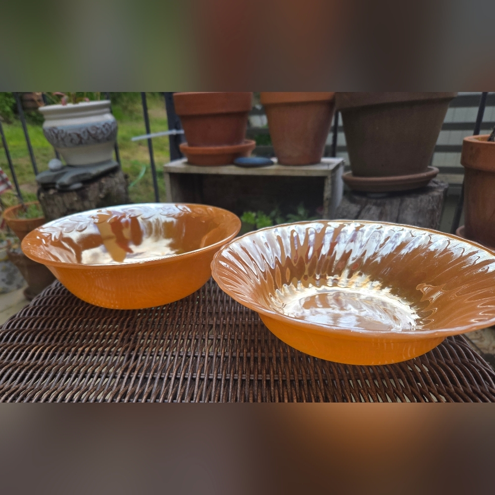 Anchor Hocking Fire-King Glass Bowls